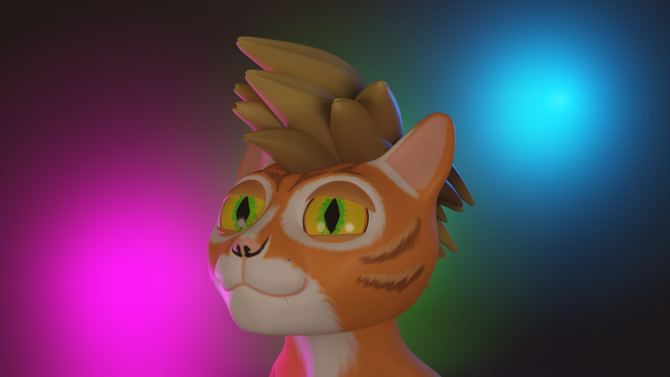 Orange Tabby Anthro