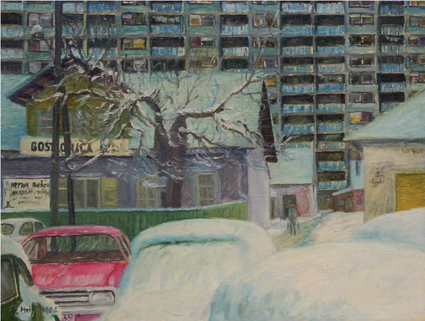 WINTER 3 - OIL ON CANVAS