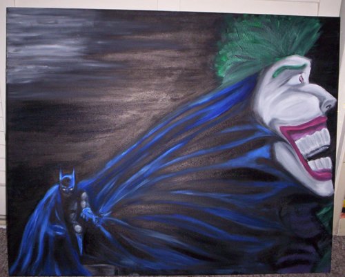 batman painting