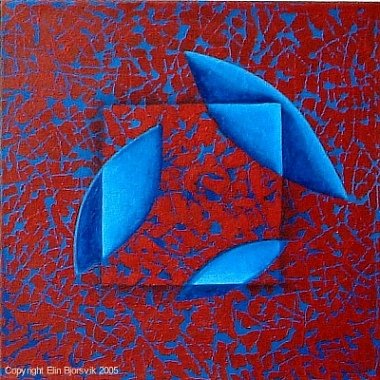 Red And Blue Layers