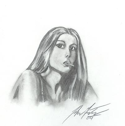 some girl...