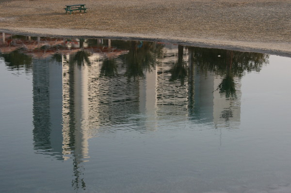 Dead Sea reflection
