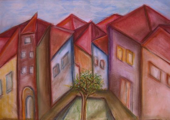 Cityscape abstract