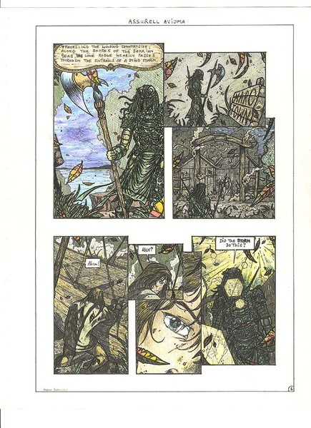 Assurell Avidma comic pg1