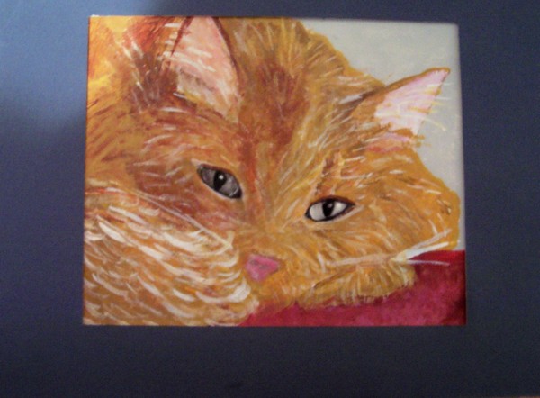 Custom Pet Portrait Painting from your photo 8x10