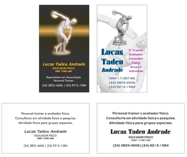 Cartão Lucas Tadeu