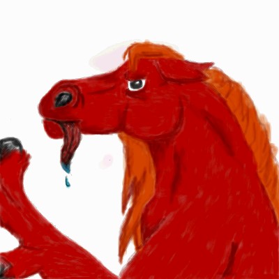 Demonic Horse