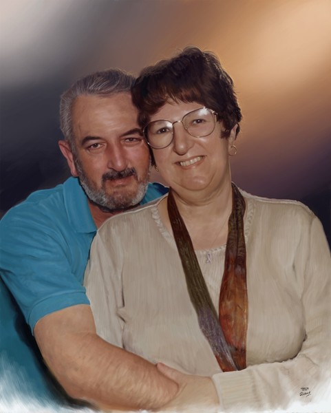 Artistic Tribute to Mum & Dad