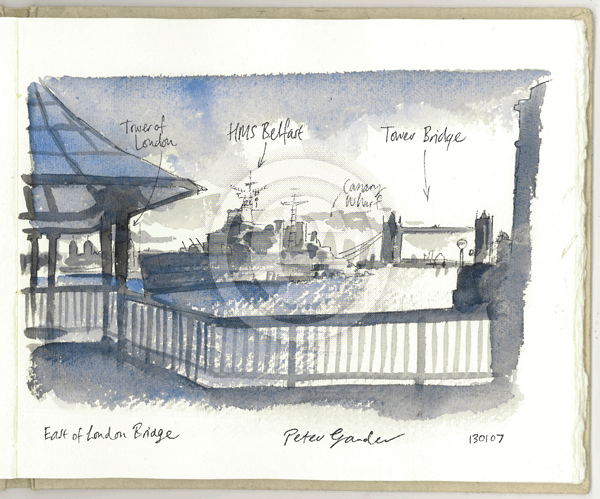 East of London Bridge