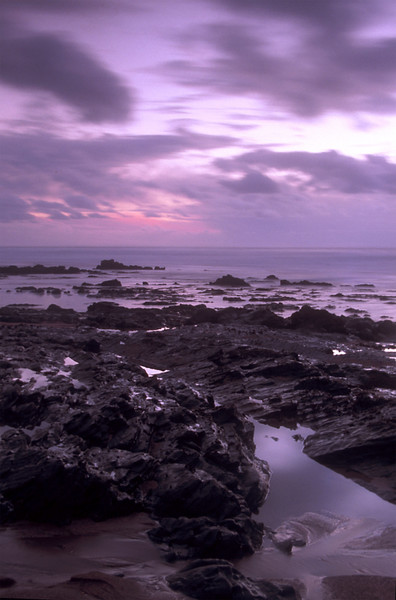Purple Pacific Sunset