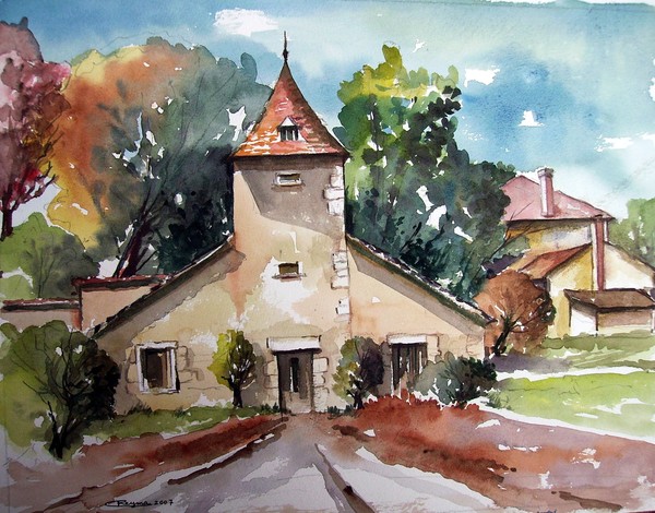 In the middle of La Douce France