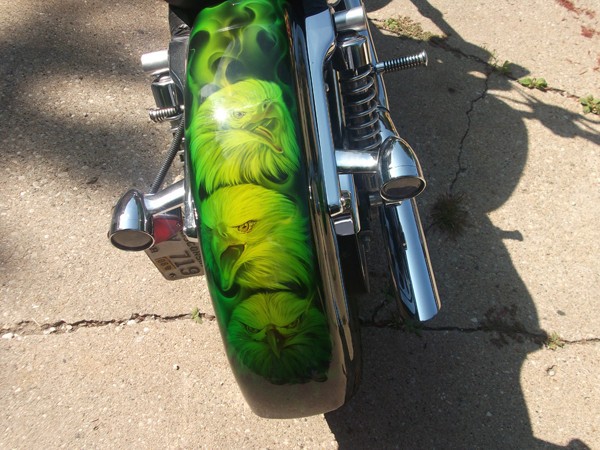 airbrushed harley greenkandypaint (3)