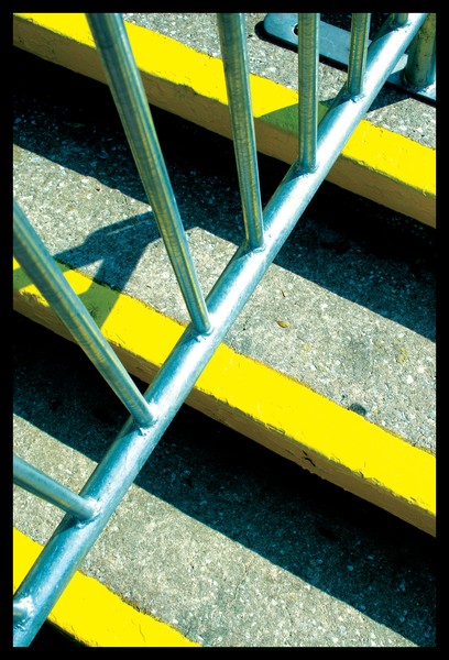 yellow steps