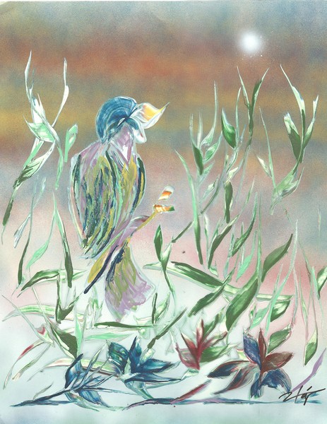 abstract bird