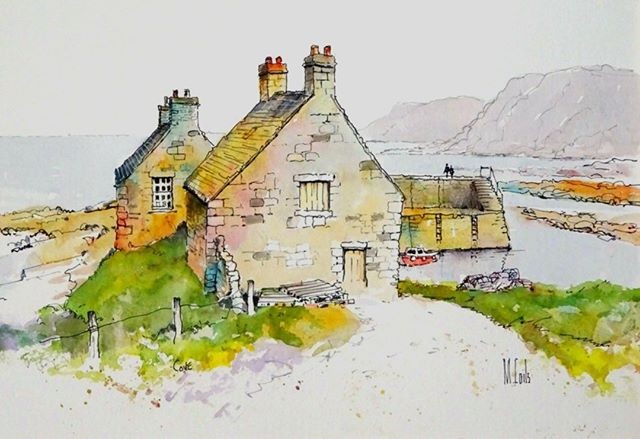 Cove Harbour Scottish Borders