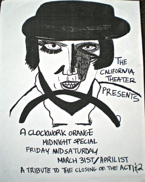 Clockwork Orange poster design