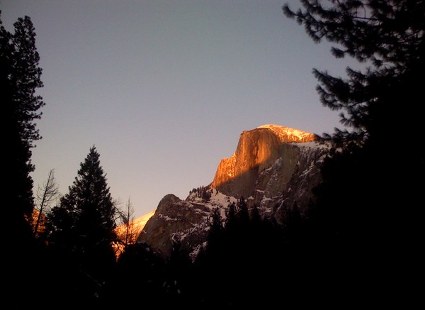 Half Lit Half Dome