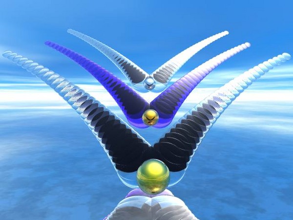 glass doves
