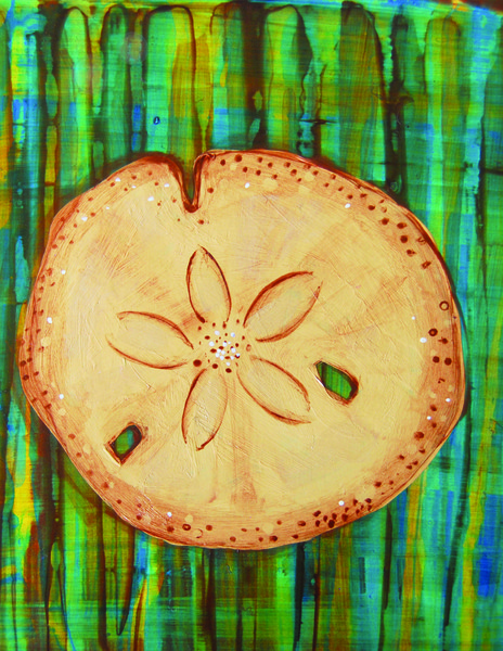 Starfish and Coffee - sand dollar