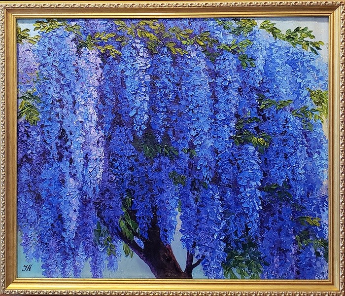 Wisteria tree.