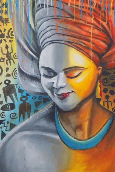 beauty of african woman