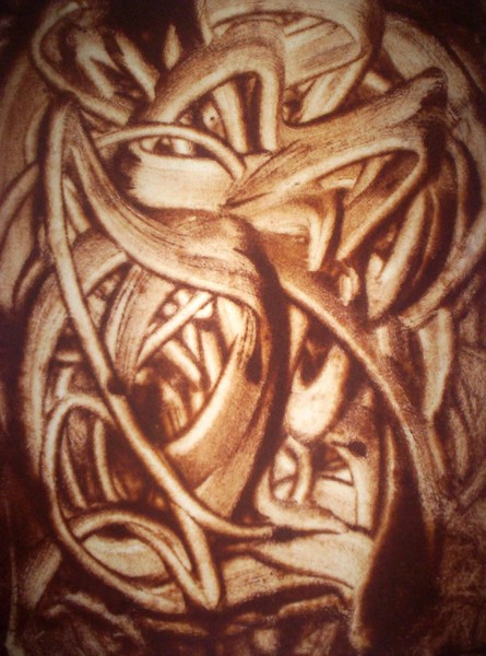 Fine cinnamon art