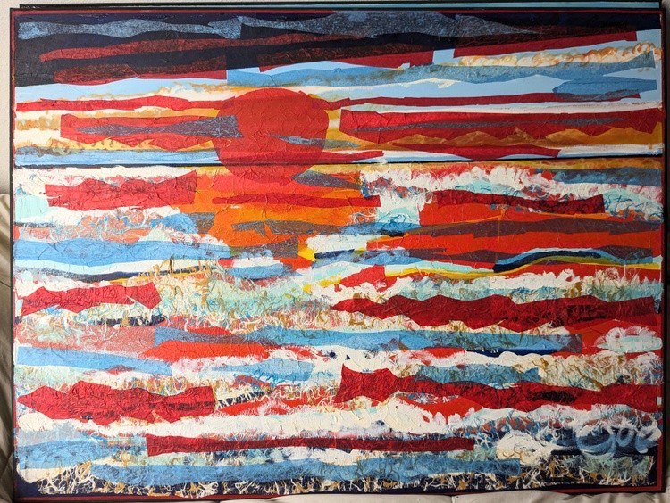 Ocean Abstract 