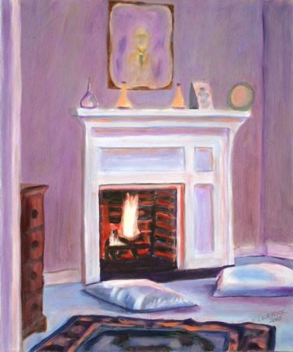 Two Pillows and a Fire
