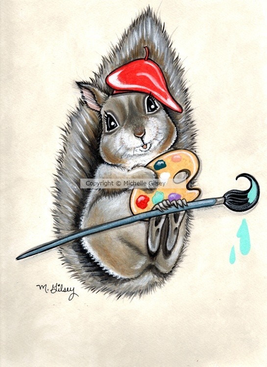Squirrely Artist