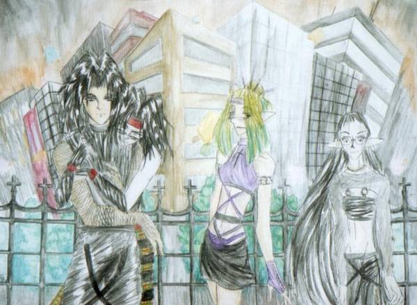 Goth Shonens in the City