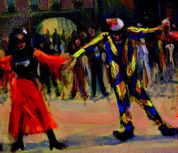 Pareja de payasos