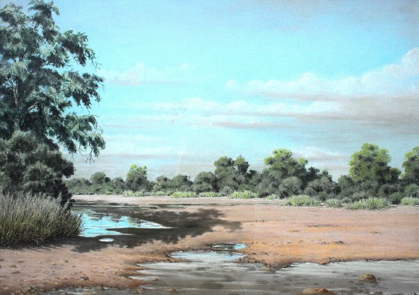 Pastel - Hot Day Shingwedzi Kruger Park