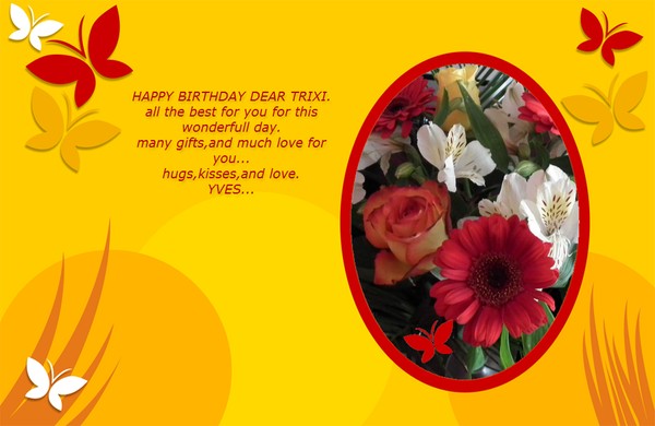 HAPPY BIRTHDAY TRIXI