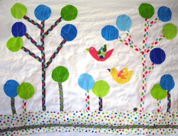 Polkadot Birds - PRINT