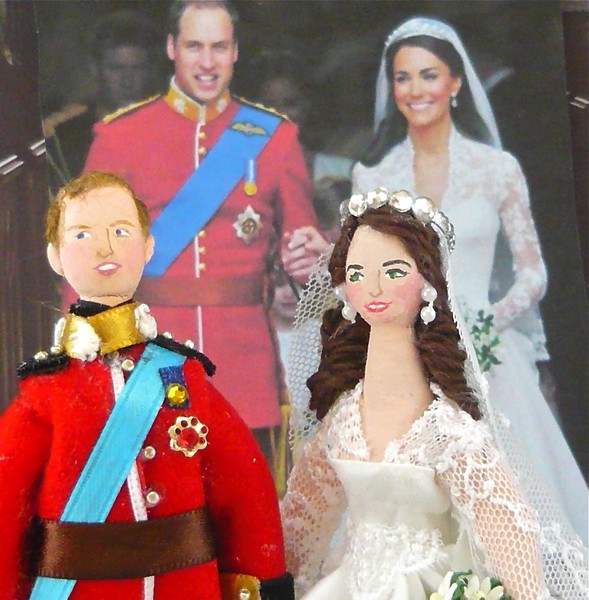 Royal Wedding William and Kate Miniatures