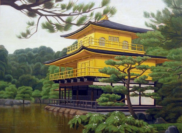 temple of the golde pavalion-kyoto, japan