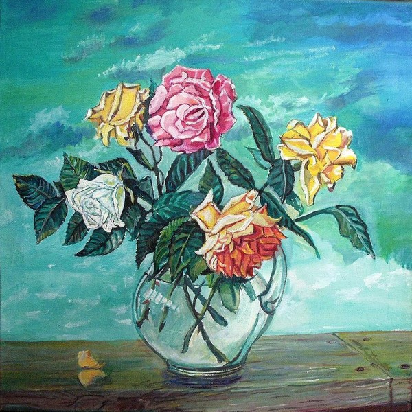 Roses in the sky