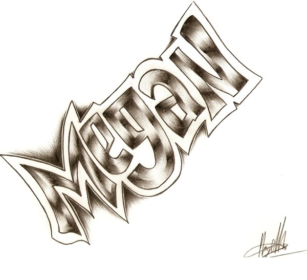 Megan Nameplate