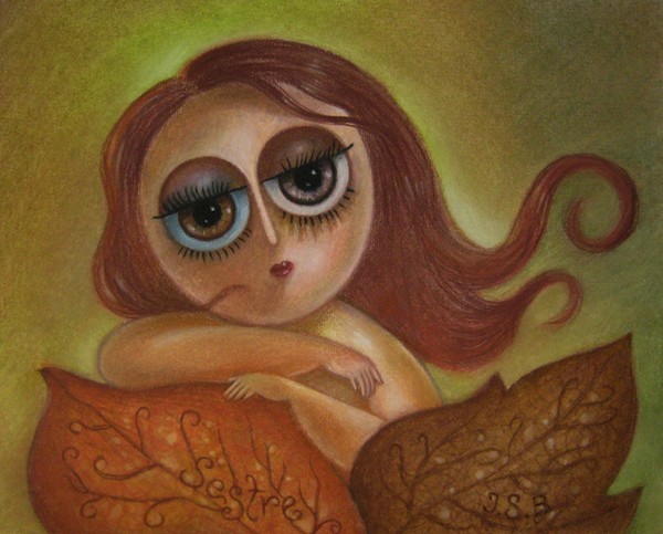 Portrait of Mrs. Autumn (SOLD)
