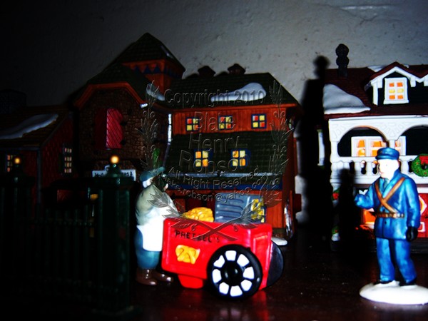 Department 56 Christmas Village Digital Art