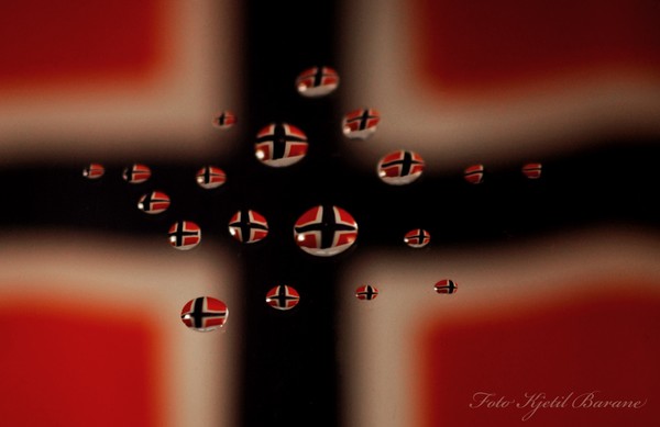 Norwegian flagg 