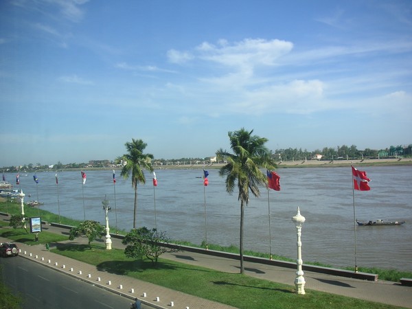 Mekong in Phnom Penh