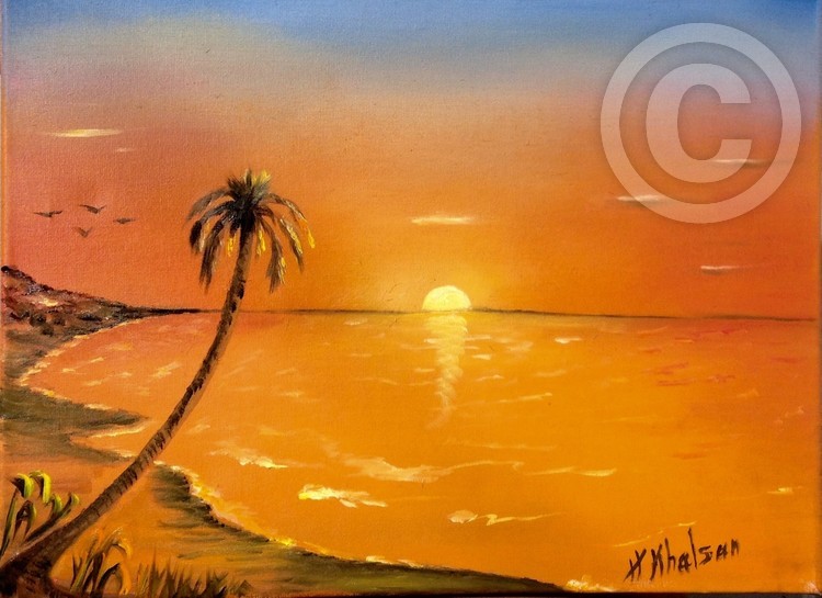 sunset beach