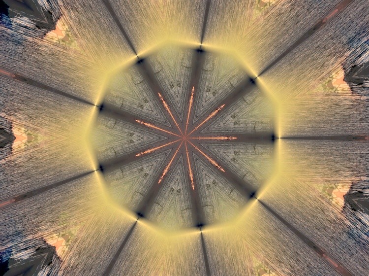 Abstract kaleidoscope fun