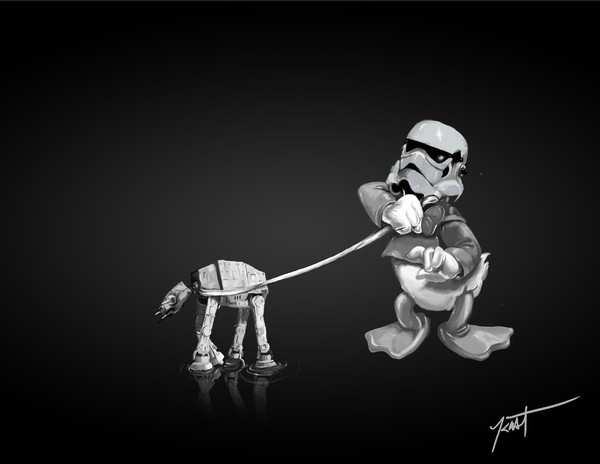 Star Wars VS Donald Duck