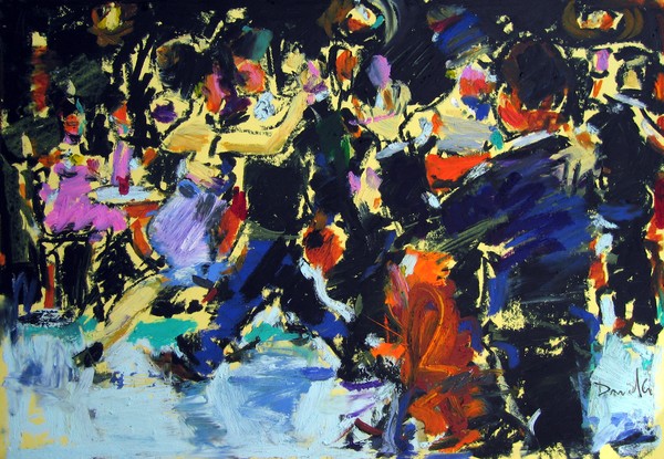 Buenos Aires 34 x 49 cm oil on paper