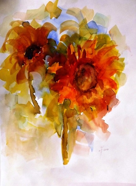 Singing sunflowers