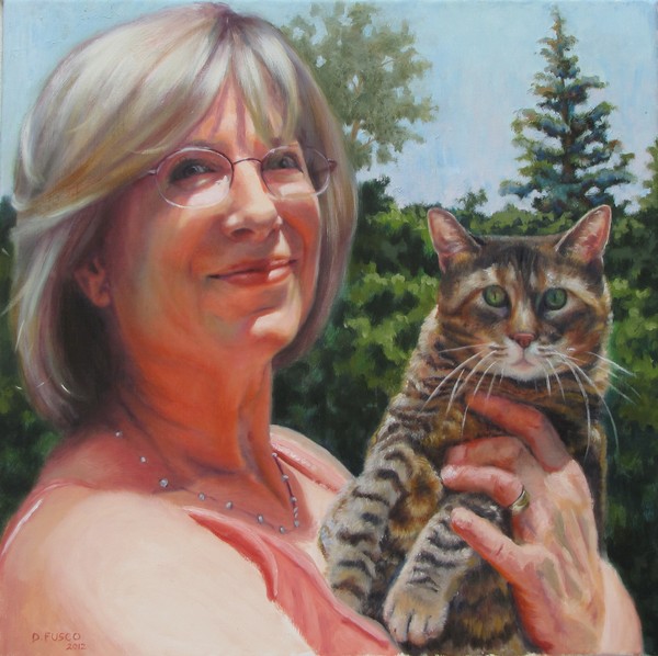 MARSHA & ANNIE 16 X 16