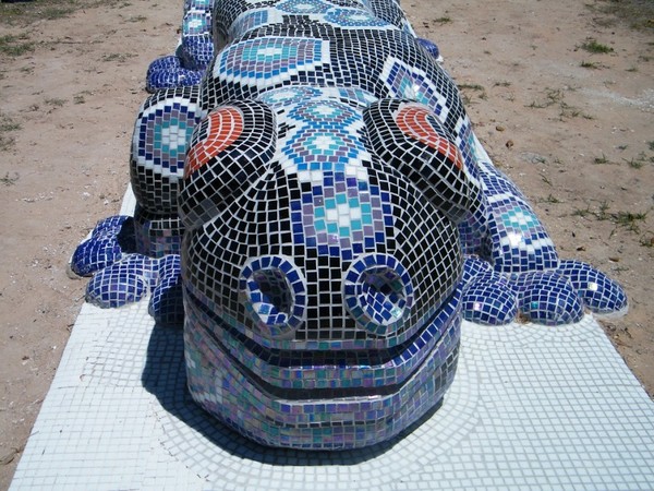 Giant Gecko (close up)