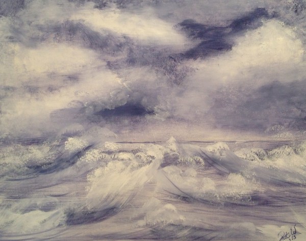 Angry ocean